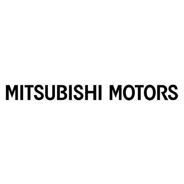 Car & Motorbike Stickers: Mitsubushi Motors