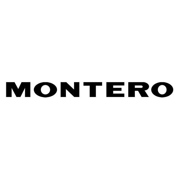 Car & Motorbike Stickers: Montero