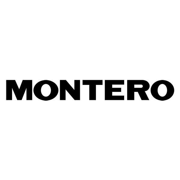 Car & Motorbike Stickers: Montero 2