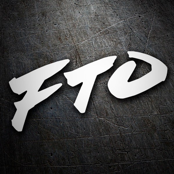 Car & Motorbike Stickers: FTO