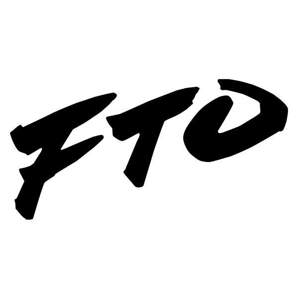 Car & Motorbike Stickers: FTO