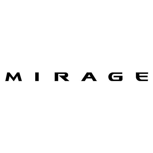 Car & Motorbike Stickers: Mirage