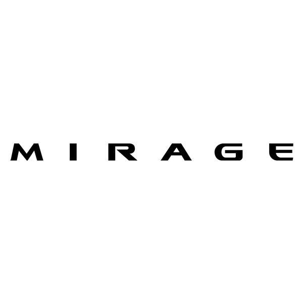 Car & Motorbike Stickers: Mirage