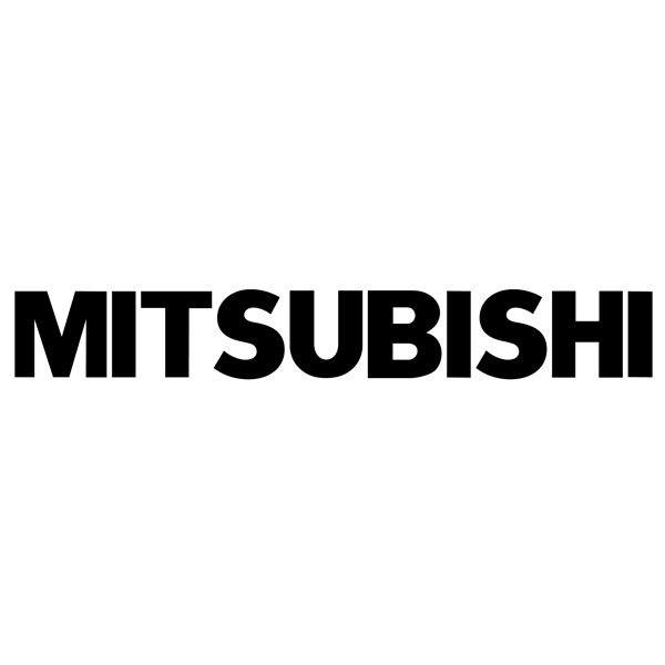 Car & Motorbike Stickers: Mitsubishi lyrics