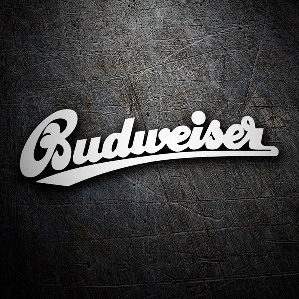 Car & Motorbike Stickers: Budweiser