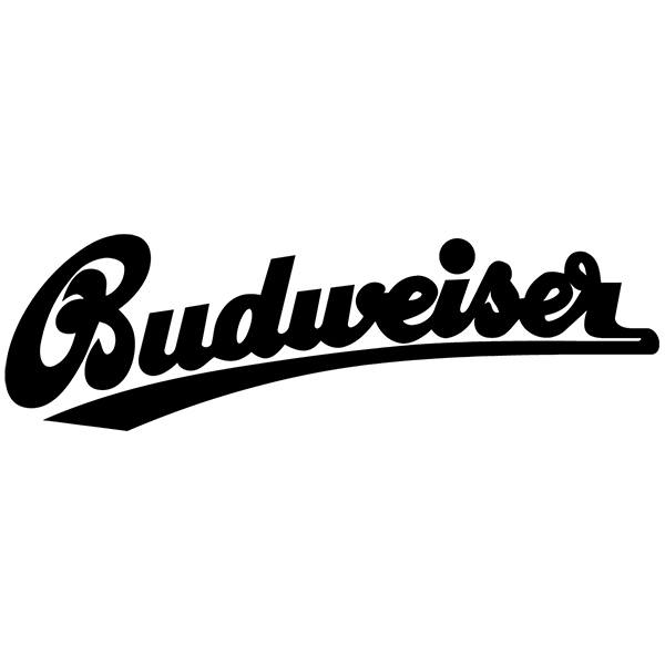 Car & Motorbike Stickers: Budweiser