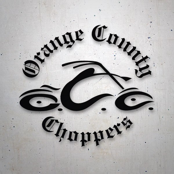 Car & Motorbike Stickers: Orange County Choppers