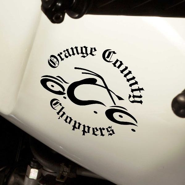 Car & Motorbike Stickers: Orange Country Choppers