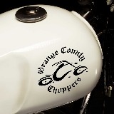 Car & Motorbike Stickers: Orange Country Choppers 3
