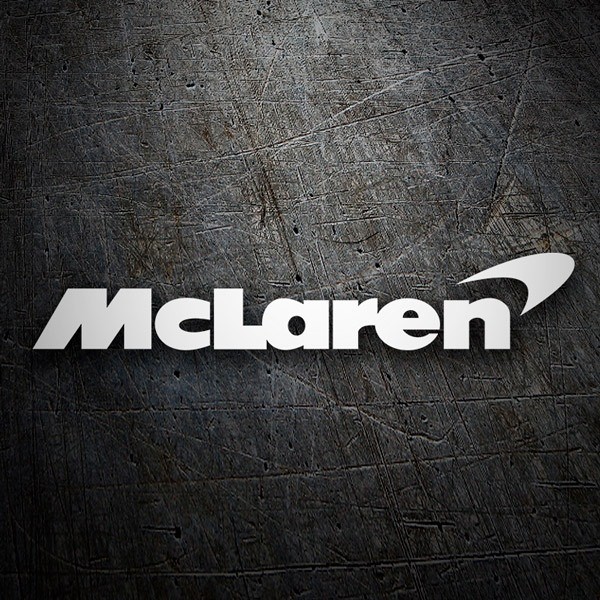 Car & Motorbike Stickers: Mclaren