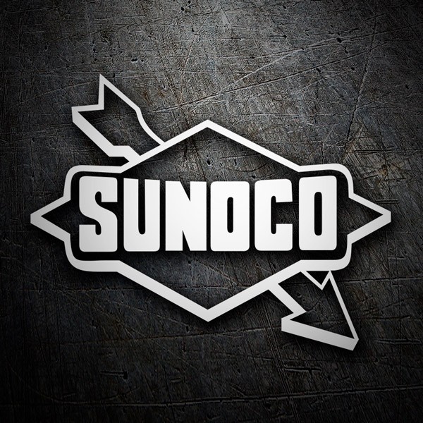 Car & Motorbike Stickers: Sunoco
