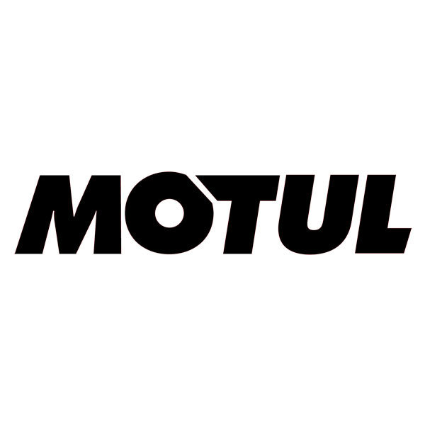 Car & Motorbike Stickers: MOTUL in Uppercase and Corporate Style