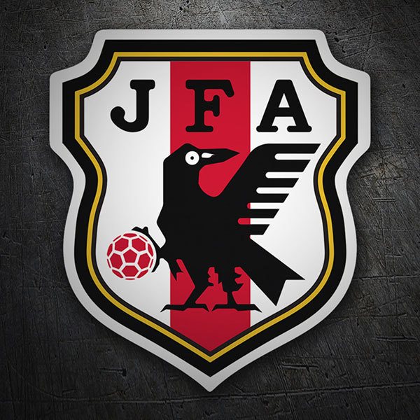 Car & Motorbike Stickers: Japan - Football Shield