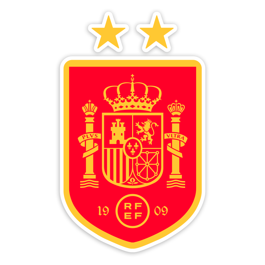 Car & Motorbike Stickers: Spain - Football Shield