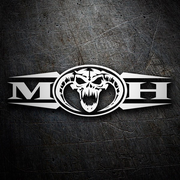 Car & Motorbike Stickers: Masters of Hardcore