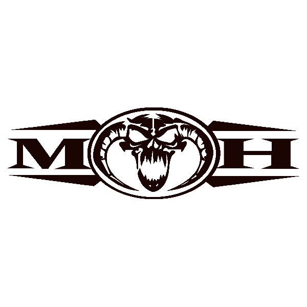 Car & Motorbike Stickers: Masters of Hardcore