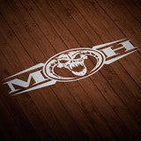 Car & Motorbike Stickers: Masters of Hardcore 2