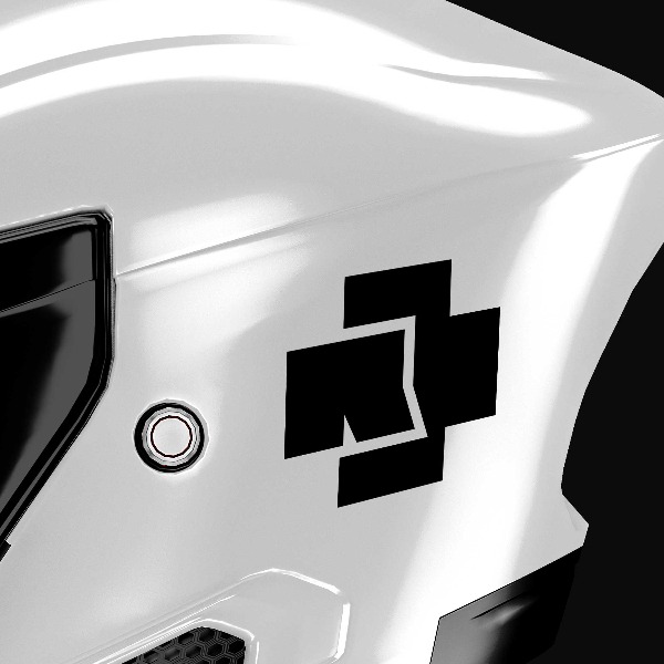 Car & Motorbike Stickers: Rammstein Logo