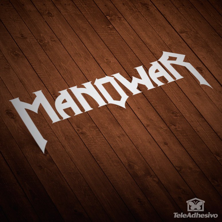 Car & Motorbike Stickers: Manowar