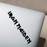 Car & Motorbike Stickers: Iron Maiden Logo in Uppercase Letters 2