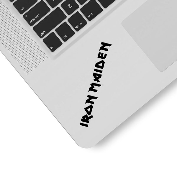 Car & Motorbike Stickers: Iron Maiden Logo in Uppercase Letters