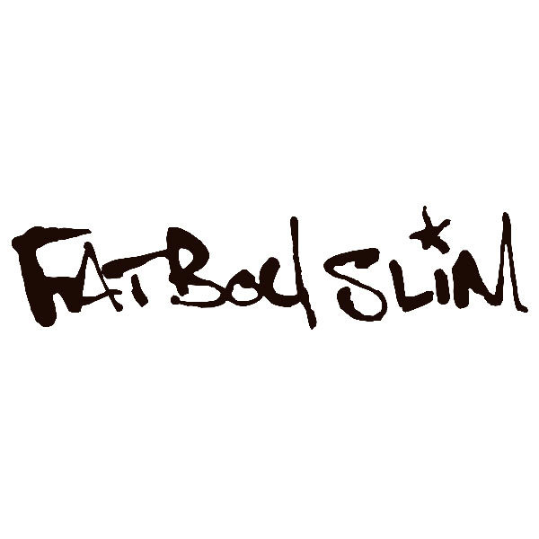Car & Motorbike Stickers: Fatboy Slim with Star