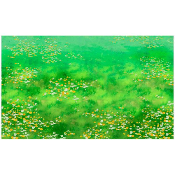 Wall Stickers: Flowers and grass in the meadow