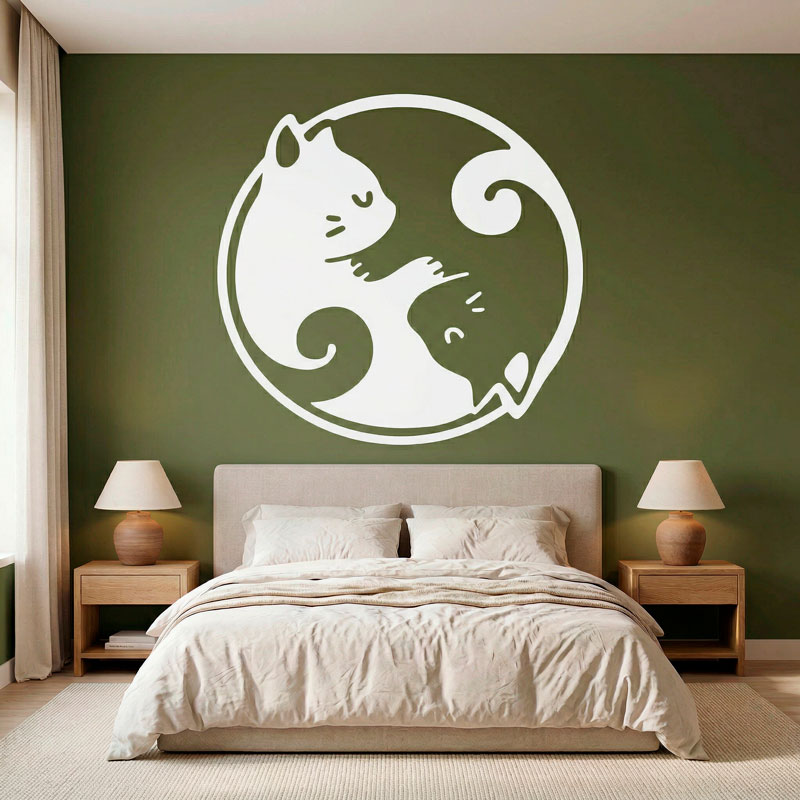 Ying Yang of cats 2/14
