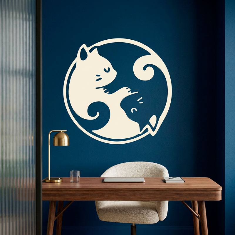 Ying Yang of cats 12/14