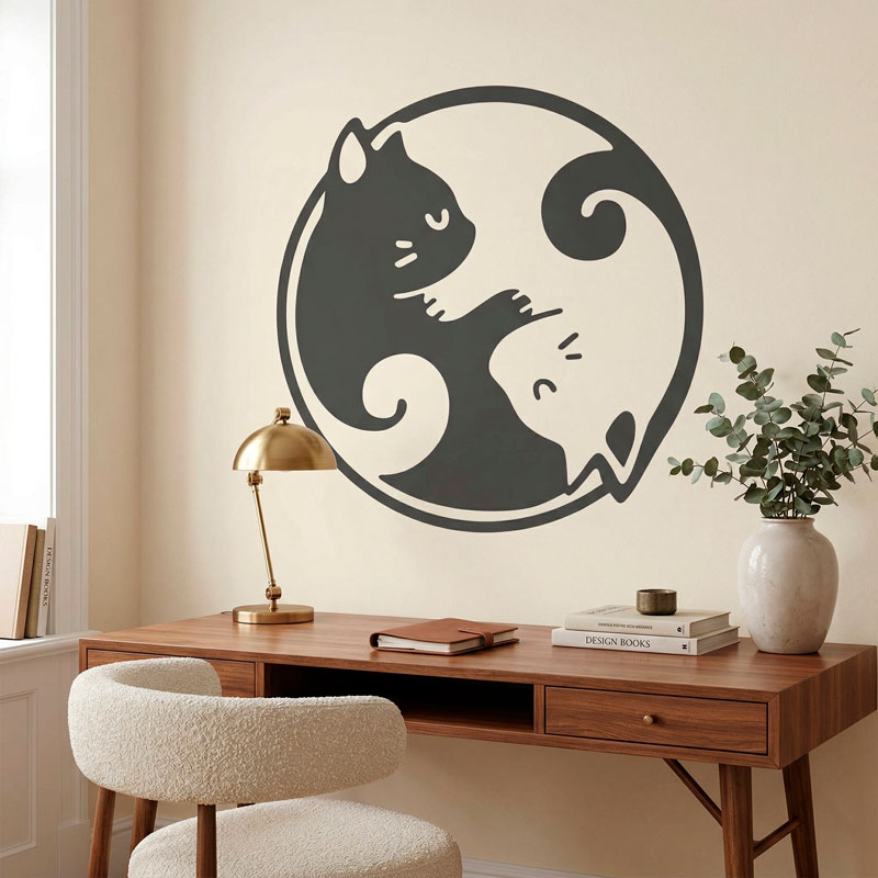 Ying Yang of cats 4/14