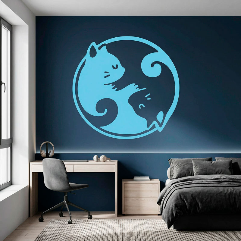 Ying Yang of cats 6/14