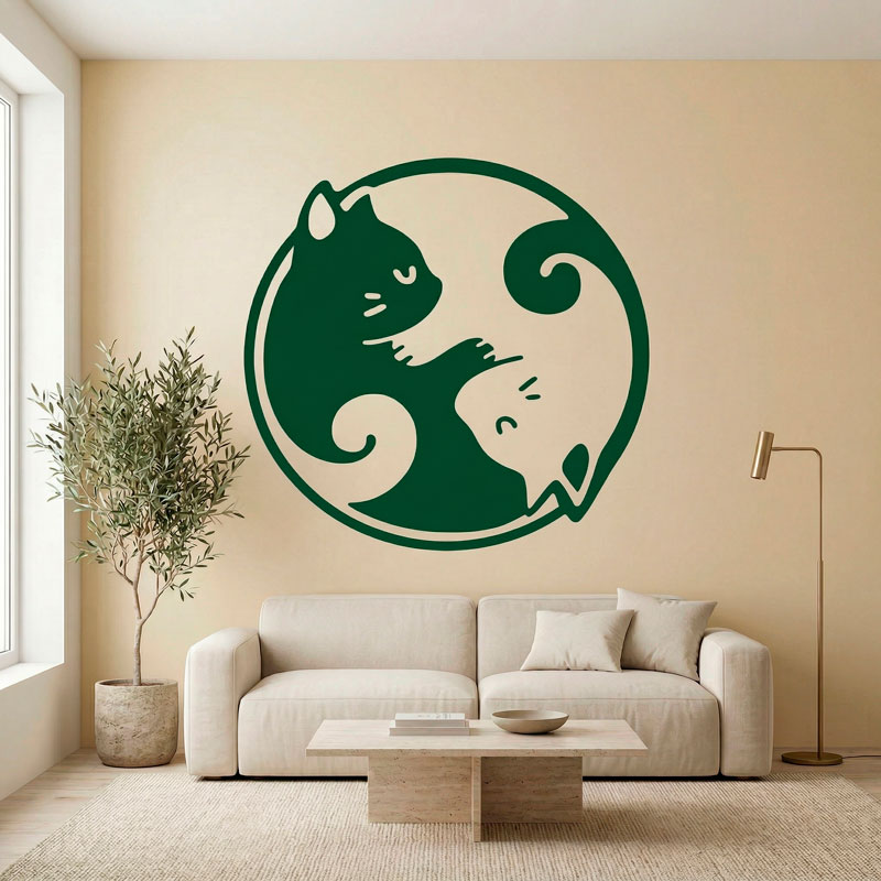 Ying Yang of cats 8/14