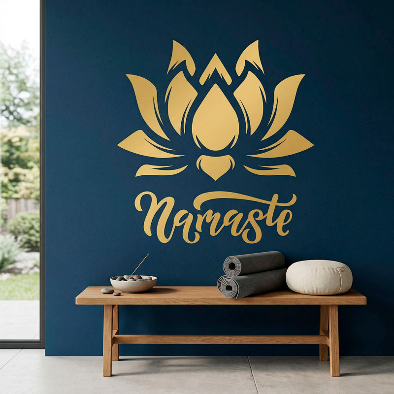 Namaste lotus flower 2