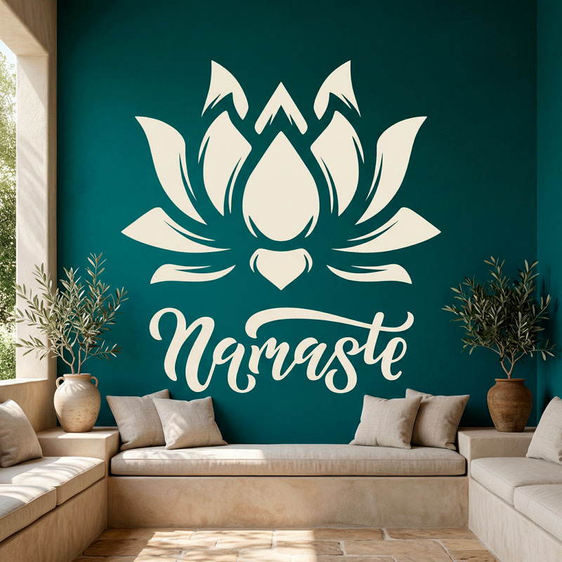 Namaste lotus flower 4