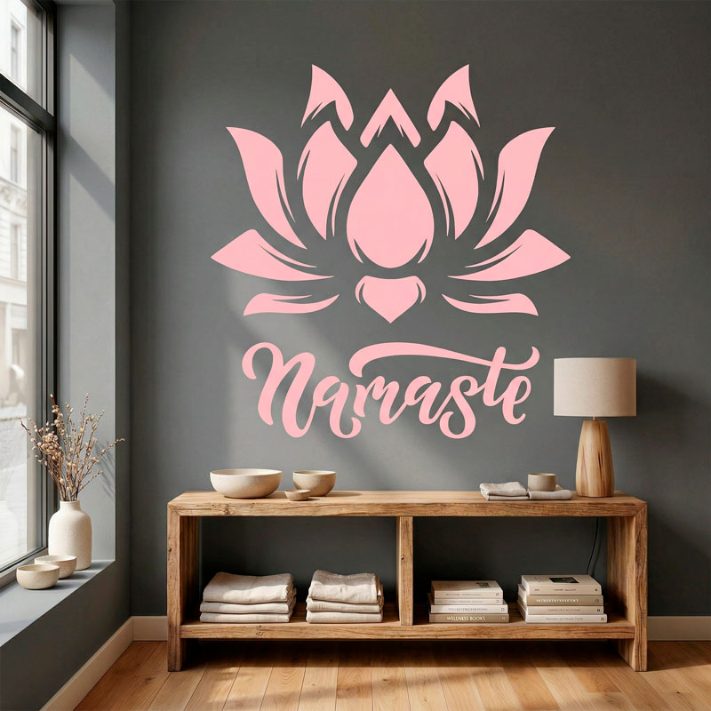 Namaste lotus flower 5