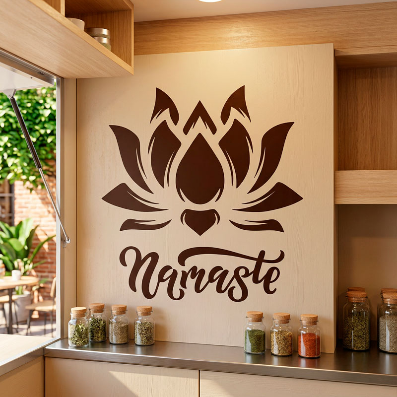 Namaste lotus flower 8