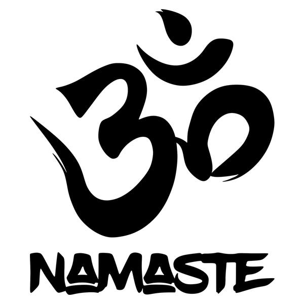 Wall Stickers: Mantra Om namaste