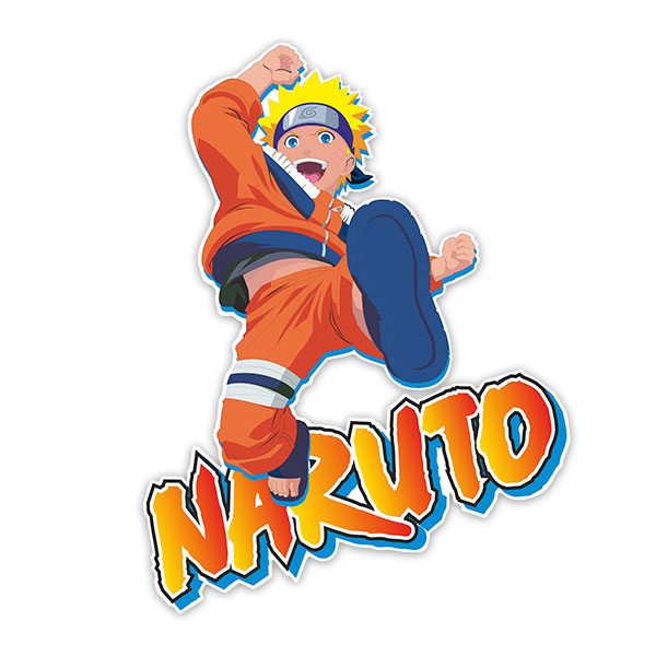 Stickers for Kids: Naruto Jump