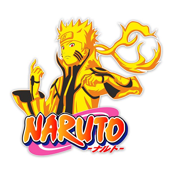 Stickers for Kids: Naruto Transformation