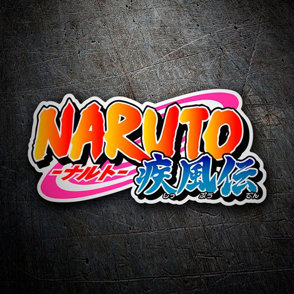 Car & Motorbike Stickers: Naruto III