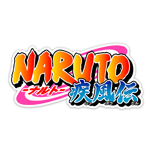 Car & Motorbike Stickers: Naruto III