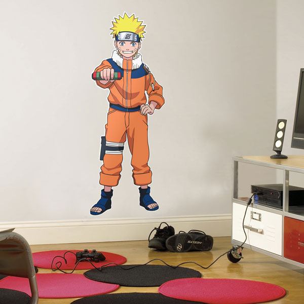 Stickers for Kids: Naruto with the Scroll