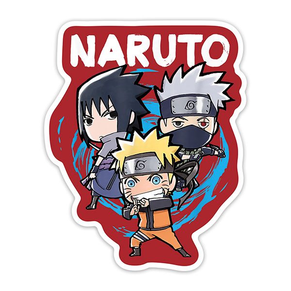 Car & Motorbike Stickers: Naruto Cartoons