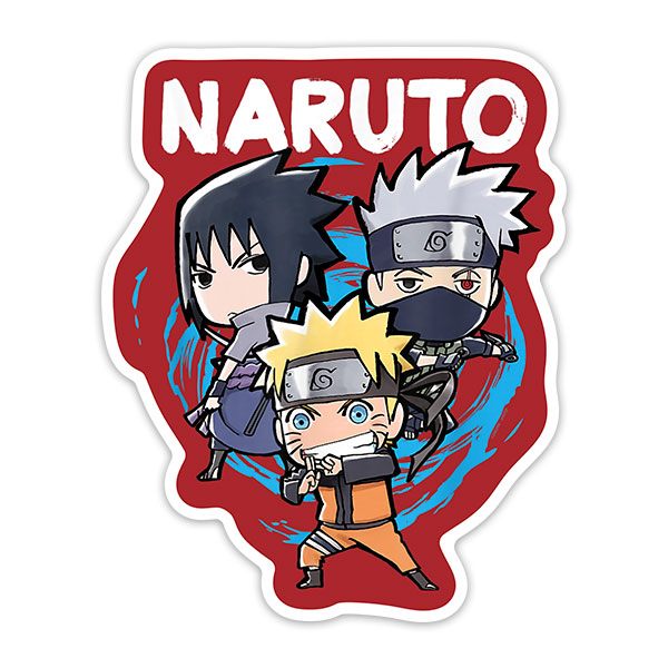 Sticker Naruto Cartoons 