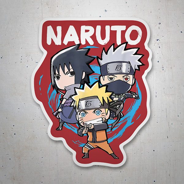 Car & Motorbike Stickers: Naruto Cartoons