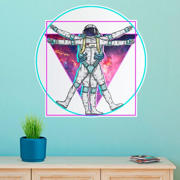 Stickers for Kids: Spaced Out Vitruvius