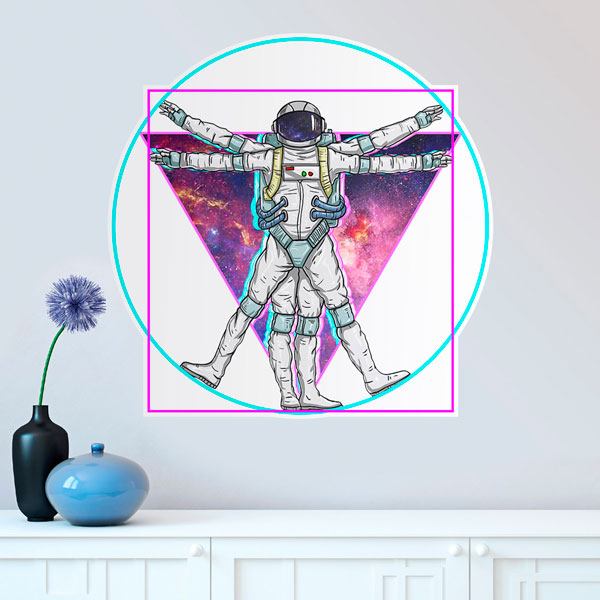 Stickers for Kids: Spaced Out Vitruvius