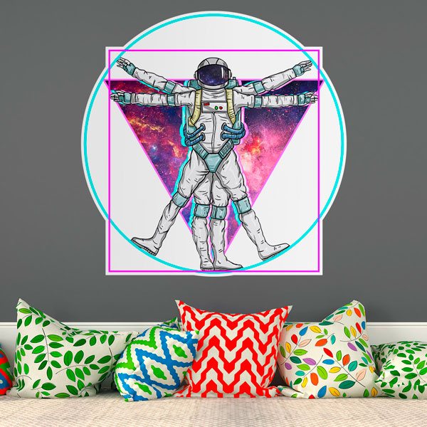 Stickers for Kids: Spaced Out Vitruvius