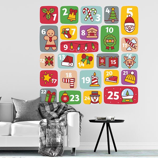 Wall Stickers: Kid's Advent Calendar