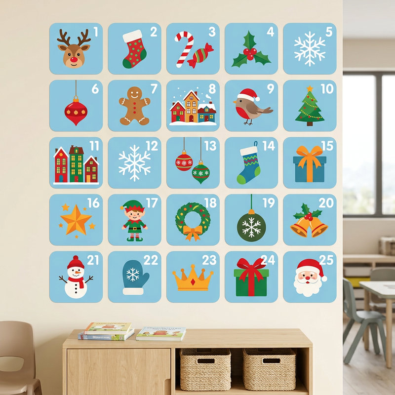 Wall Stickers: Advent Calendar